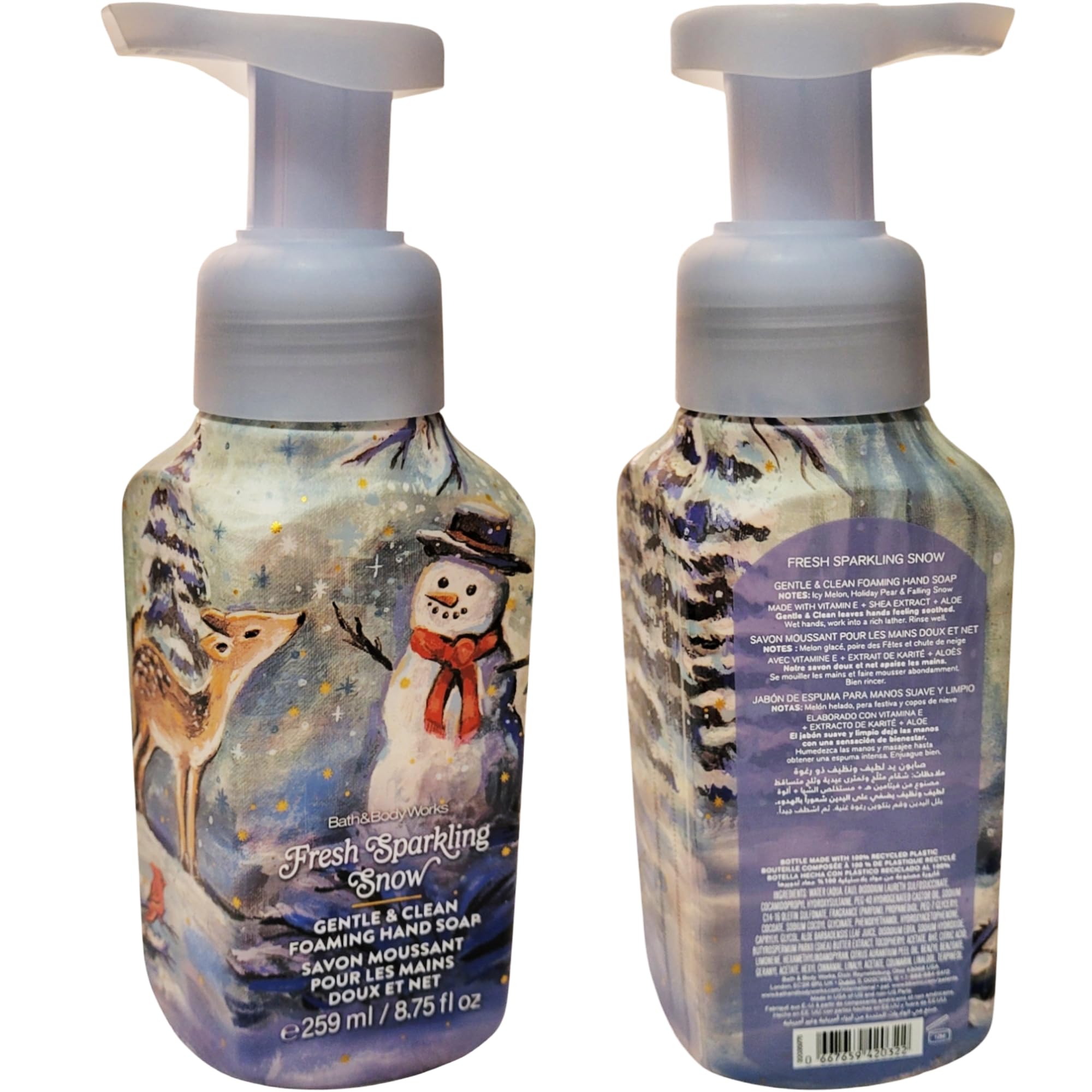 Bath & Body Works Holiday Collection Foaming Hand Soap 259 ml, 2
